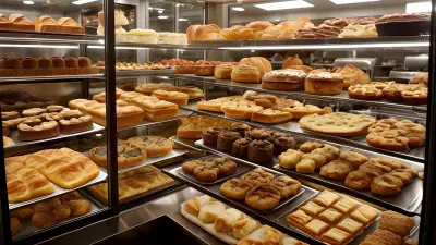 A Baking Delight On Display Windowselections from a Gourmet Deli Dinner!