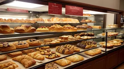 A Baking Delight On Display Windowselections from a Gourmet Deli Dinner!