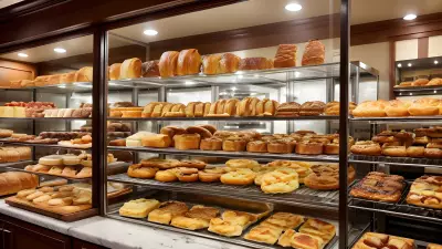 A Baking Delight On Display Windowselections from a Gourmet Deli Dinner!