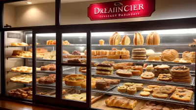 A Baking Delight On Display Windowselections from a Gourmet Deli Dinner!