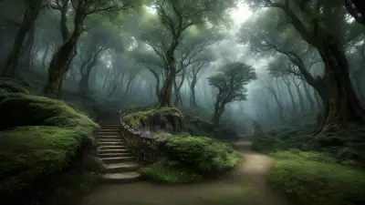 Enchanted Landscapes Mystical Mirages