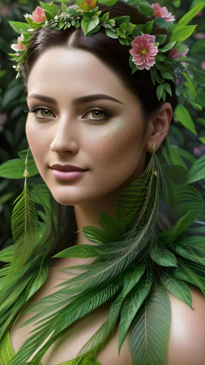 The Tradition of Botanical Celebration A Stunning Group Portrait Inspired by Dmitriy Rabochiy