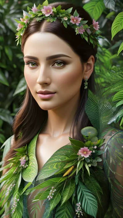 The Tradition of Botanical Celebration A Stunning Group Portrait Inspired by Dmitriy Rabochiy