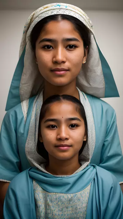 Insights into Tradition Deep Portraits at a Medical Clinic