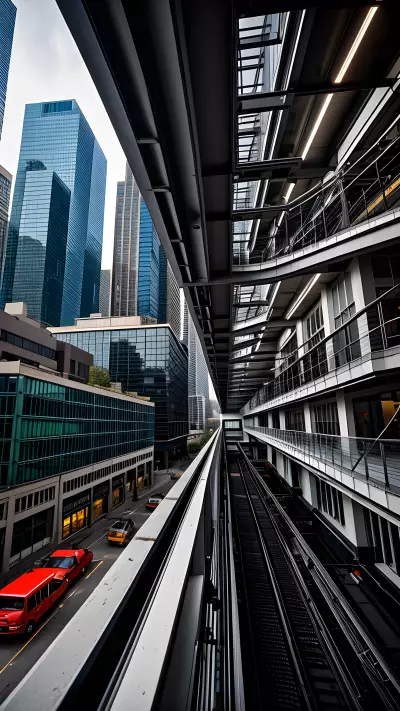 The Abstract World in an Urban Office A View Through a Photographer's Lens