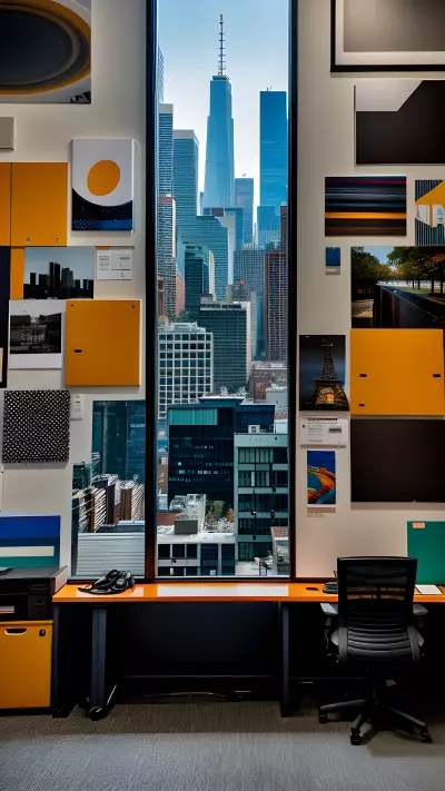 The Abstract World in an Urban Office A View Through a Photographer's Lens