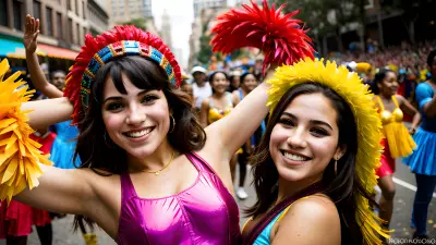 Fleeting Joy of Youth at the Carnival Parade