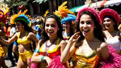 Fleeting Joy of Youth at the Carnival Parade