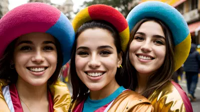 Fleeting Joy of Youth at the Carnival Parade