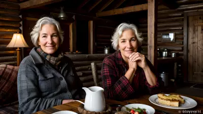 Character Study of a Public Figure Exploring the Rustic Essence of Mountain Lodge Life