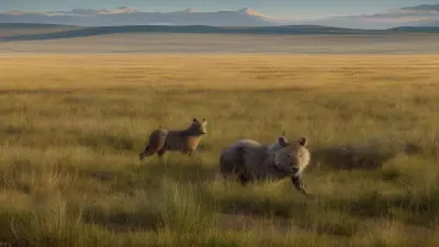 Coexisting with nature Wildlife tracking in the Steppe