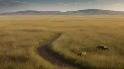 Coexisting with nature Wildlife tracking in the Steppe