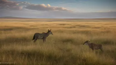 Coexisting with nature Wildlife tracking in the Steppe