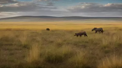 Coexisting with nature Wildlife tracking in the Steppe