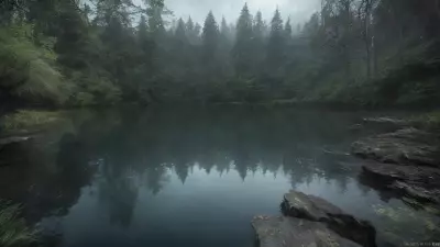 Whispering Shadows in the Enchanted Lake