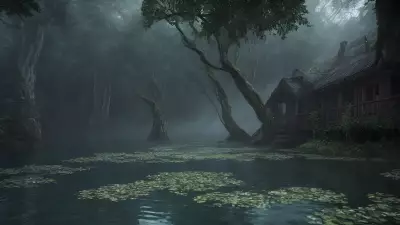 Whispering Shadows in the Enchanted Lake