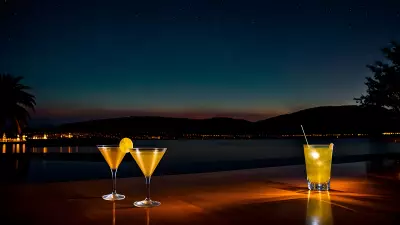 Shimmering Night Capturing the Magic of Starlit Cocktails