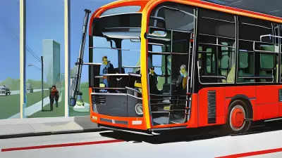 Painting Bus Bound Reflections An Eco Friendly Exploration of Daily Commute