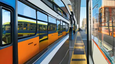 Painting Bus Bound Reflections An Eco Friendly Exploration of Daily Commute