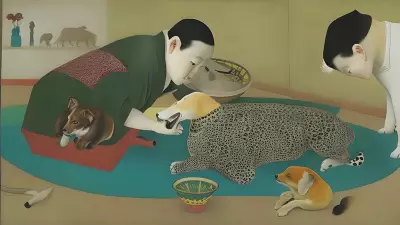 Captivating Soul Zhang Xiaogang's Vintage Artworks