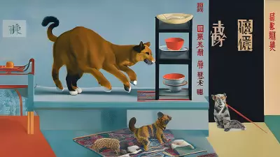Captivating Soul Zhang Xiaogang's Vintage Artworks