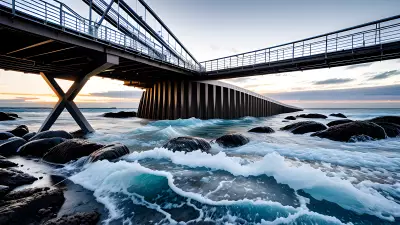 Icy Hideaway A Modern Take on Bridging the Beach
