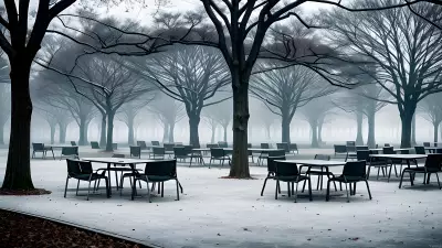 The Grey Haven A Beautiful Yet Lonely Office in the Park