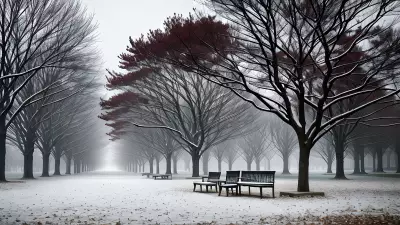 The Grey Haven A Beautiful Yet Lonely Office in the Park