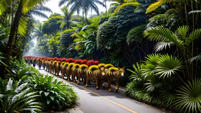 Parade in the Mighty Jungle