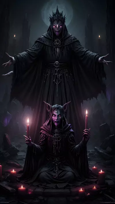 Sorcerous Incantations in the Dark Dimension