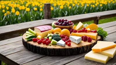 Delicious Spring Platter A Culinary Photographer's Dream