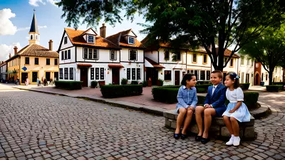 Executive Portrait Memories of a Quaint Village Square