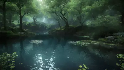 Angelic Spirits at the Enchanted Lake