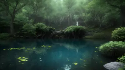 Angelic Spirits at the Enchanted Lake