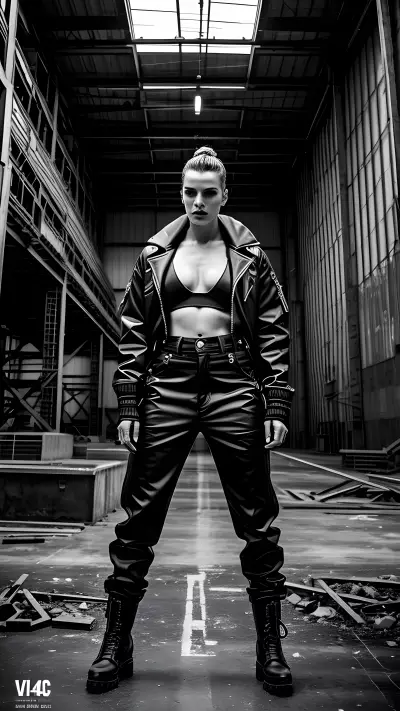 Industrial Vibes Melodic Compositions in the Heart of the City
