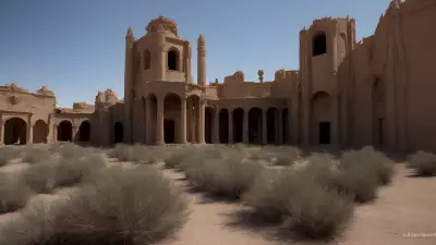 Ethereal Disguised Delusion Haunted Theater in the Deserts