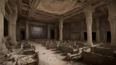 Ethereal Disguised Delusion Haunted Theater in the Deserts