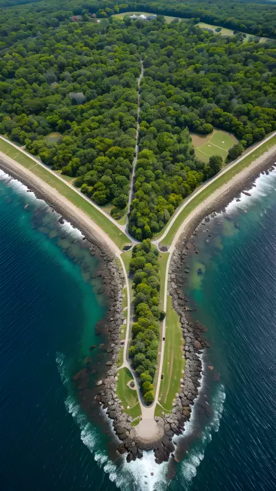 Helicopter View Capturing true perspective from above