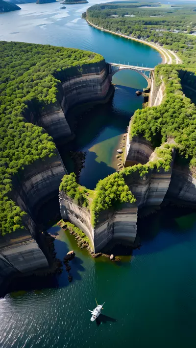 Helicopter View Capturing true perspective from above