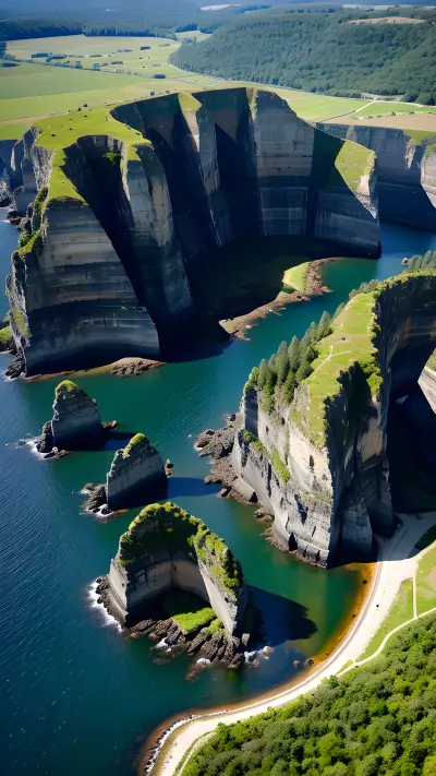 Helicopter View Capturing true perspective from above