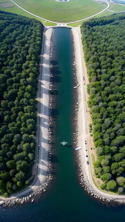 Helicopter View Capturing true perspective from above