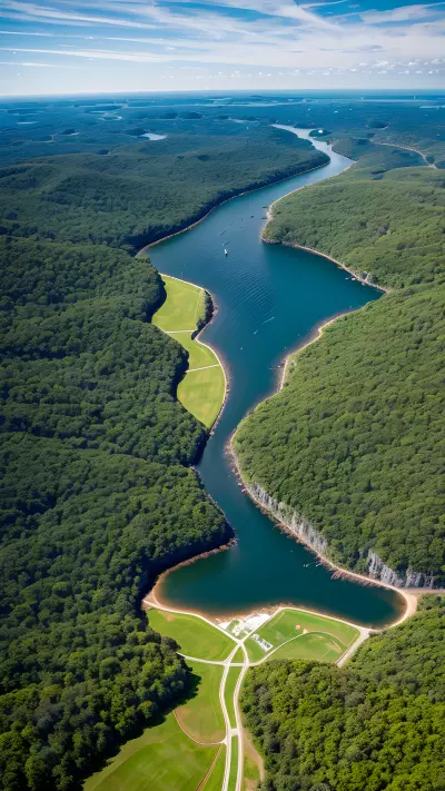 Helicopter View Capturing true perspective from above