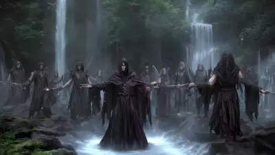 Diabolical Summon at an Enchanted Waterfall