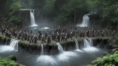 Diabolical Summon at an Enchanted Waterfall
