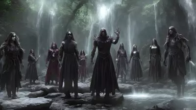Diabolical Summon at an Enchanted Waterfall
