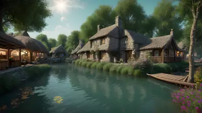 Witchy Waterside Village
