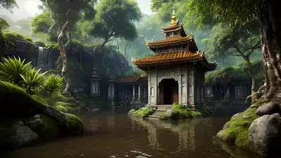 Jungle Temple of Tiger Monks