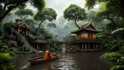 Jungle Temple of Tiger Monks