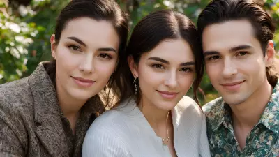 Generational Fashion Portrait at the Botanical Arboretum