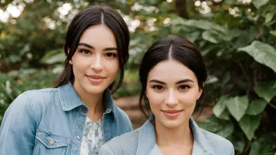 Generational Fashion Portrait at the Botanical Arboretum